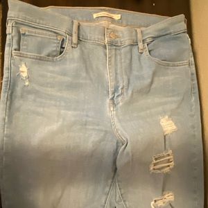 Levi’s high waist skinny jeans